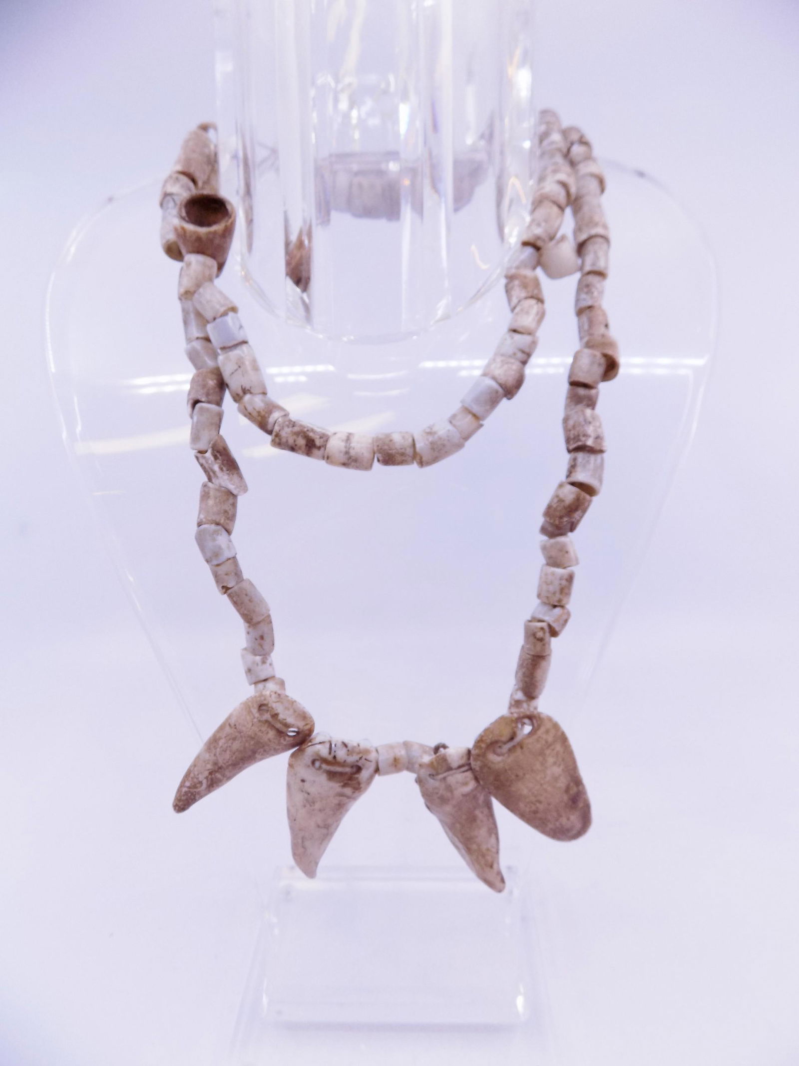 Pre-Columbian Mayan Shell Necklace (1 of 7)
