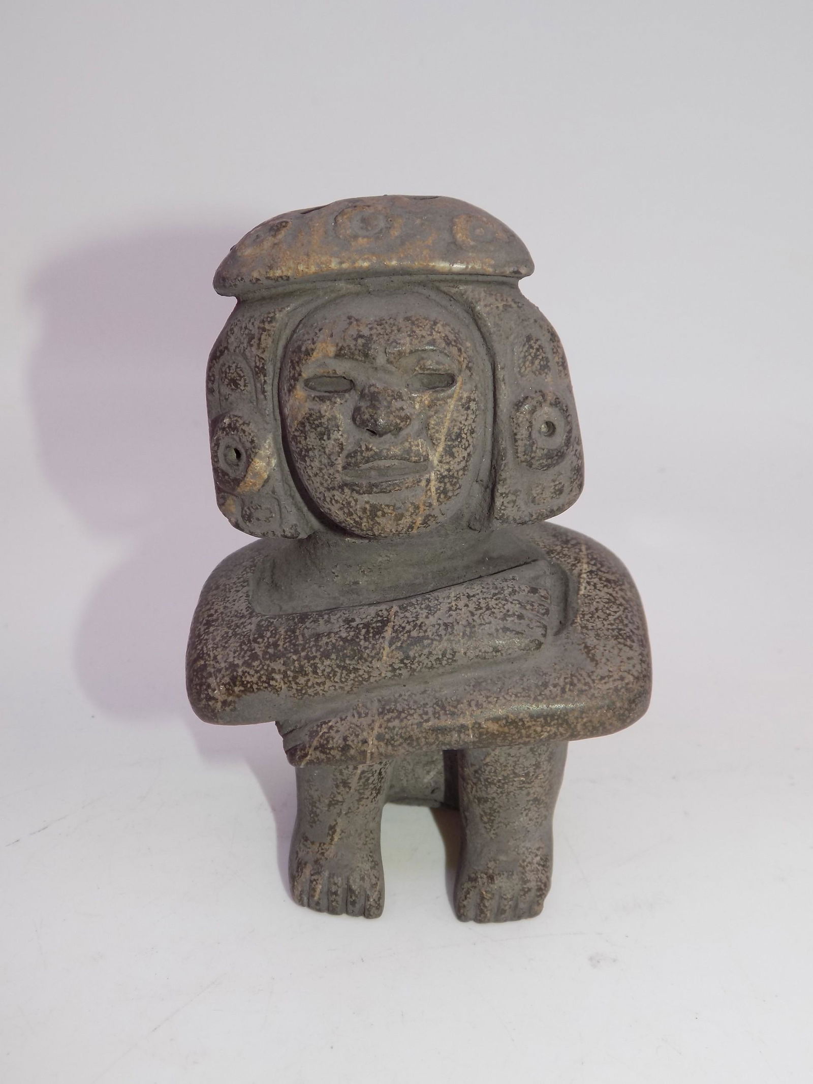 Pre-Columbian Mesoamerican Stone Figure/Idol (1 of 7)