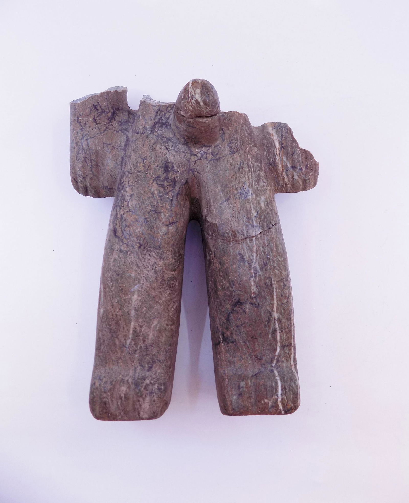 Monumental Pre-Columbian Olmec Stone Large Fragment Torso (1 of 6)