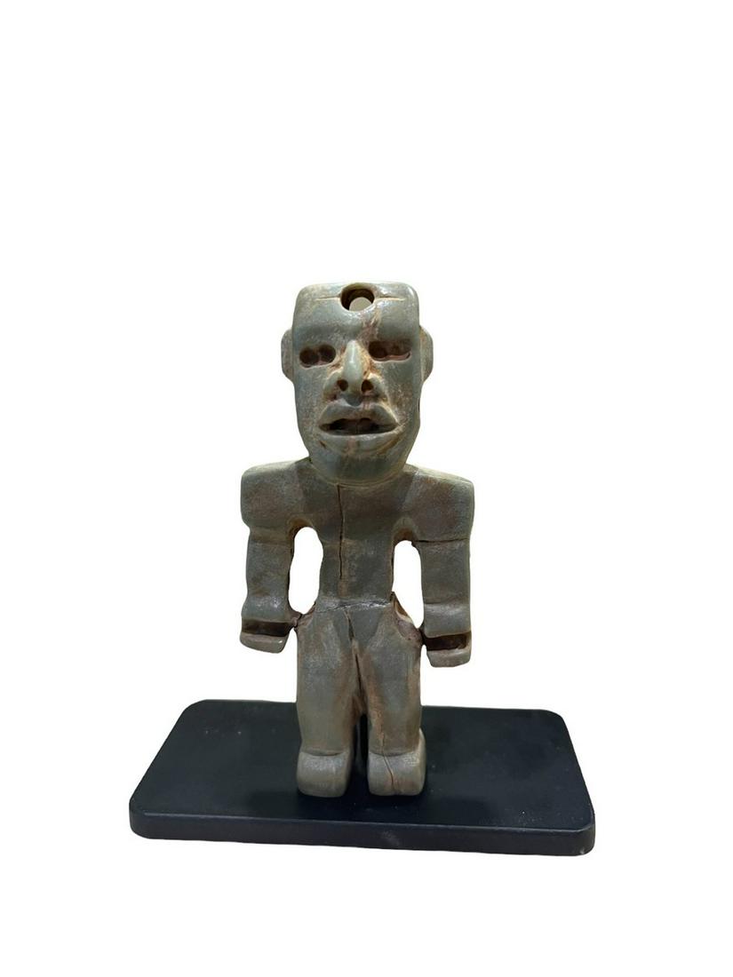 Pre-Columbian Jade Olmec Figure (1 of 2)