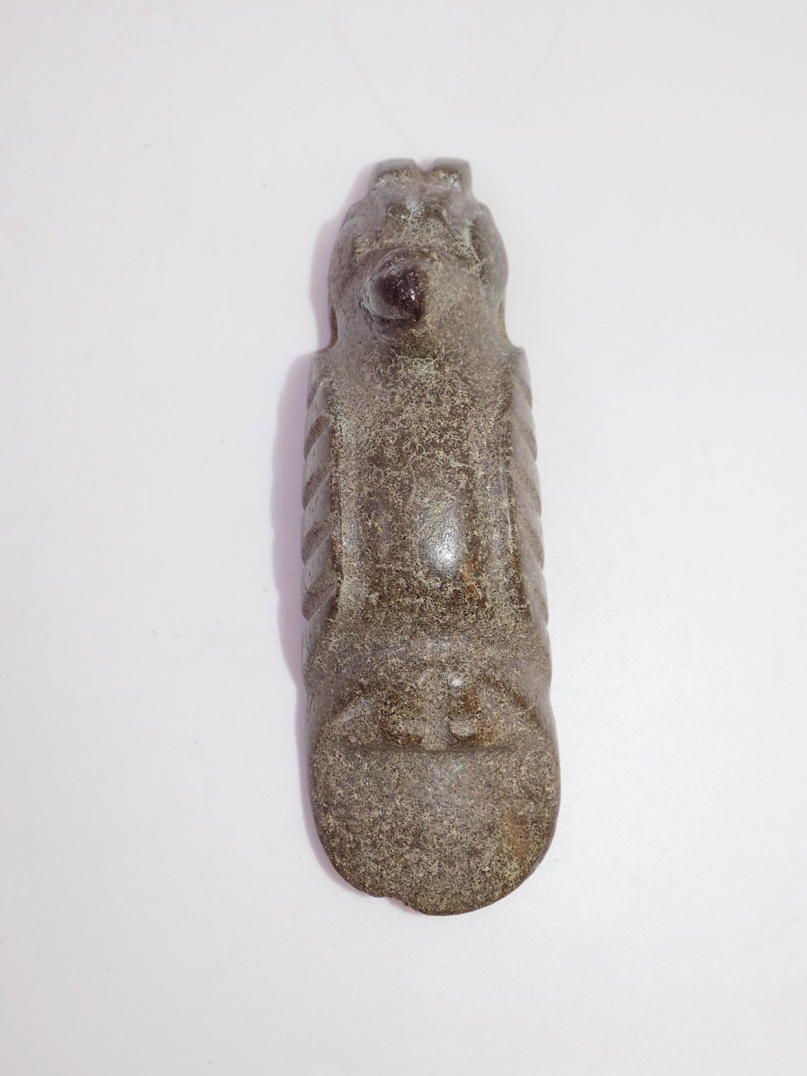 Pre-Columbian Cultural Jade Avian Axe God (1 of 5)