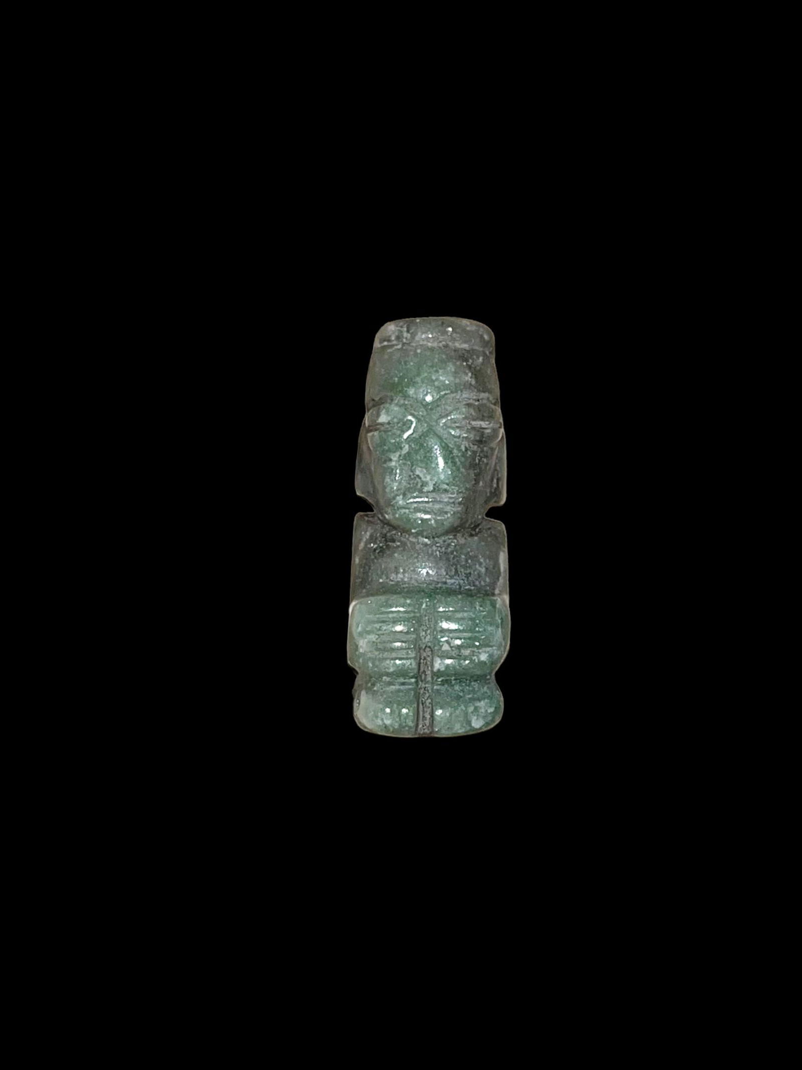Pre-Columbian Mixtec Jade Penate (1 of 6)