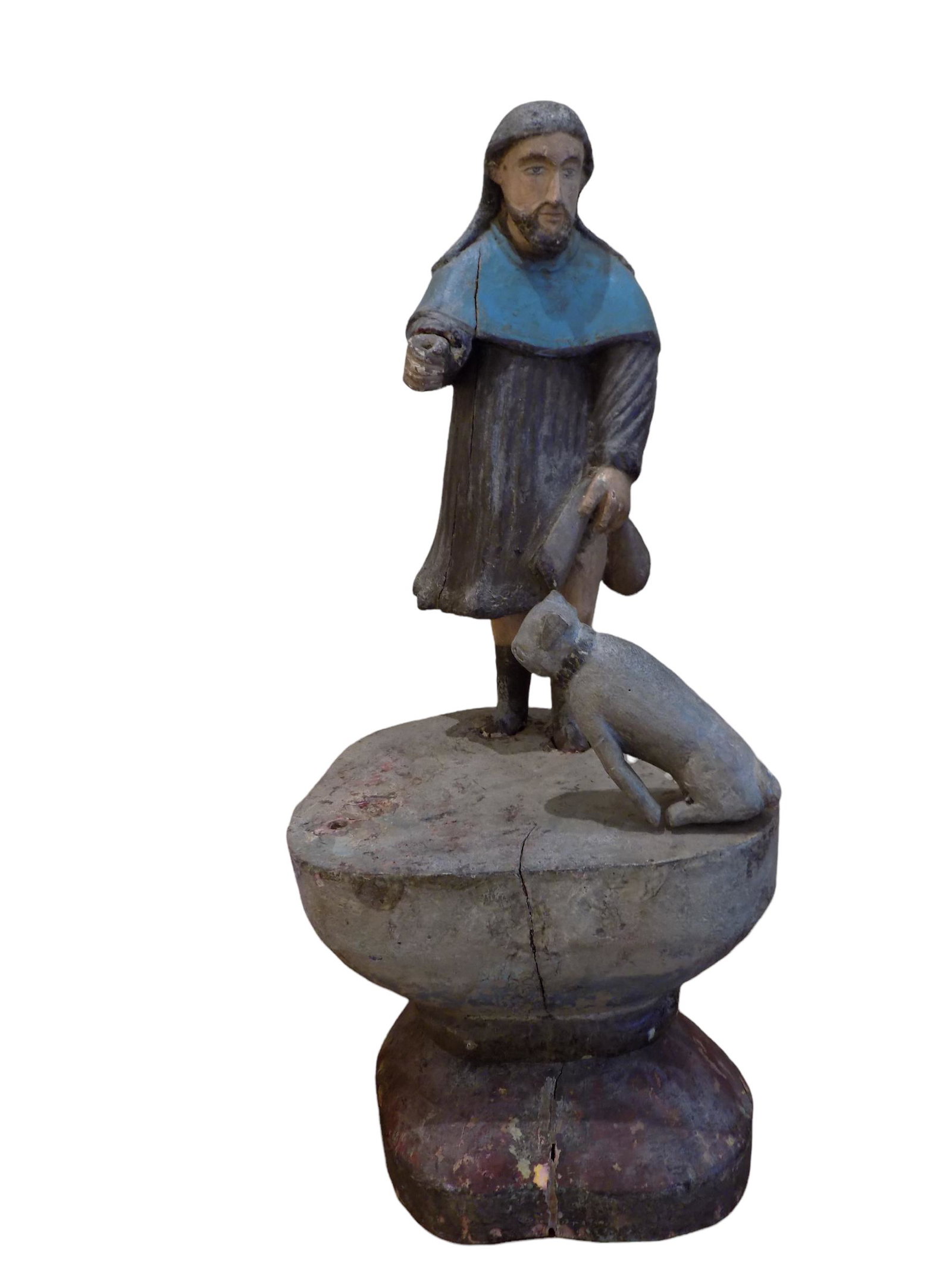 Antique Spanish Colonial Santo Figure (1 of 8)