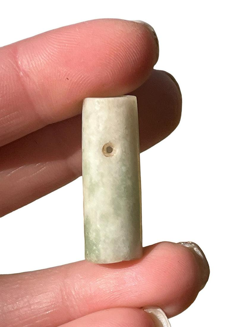 Pre-Columbian Jade Bead (1 of 5)