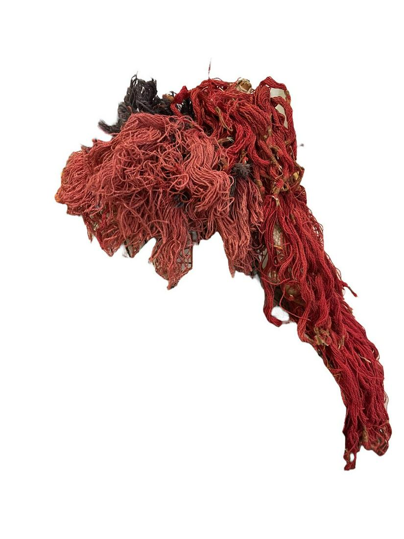 Incan Head Piece: Incan Head Piece Measurements: 1.) 11 1/2" L x 9" W, 2.) 18" L x 4" W