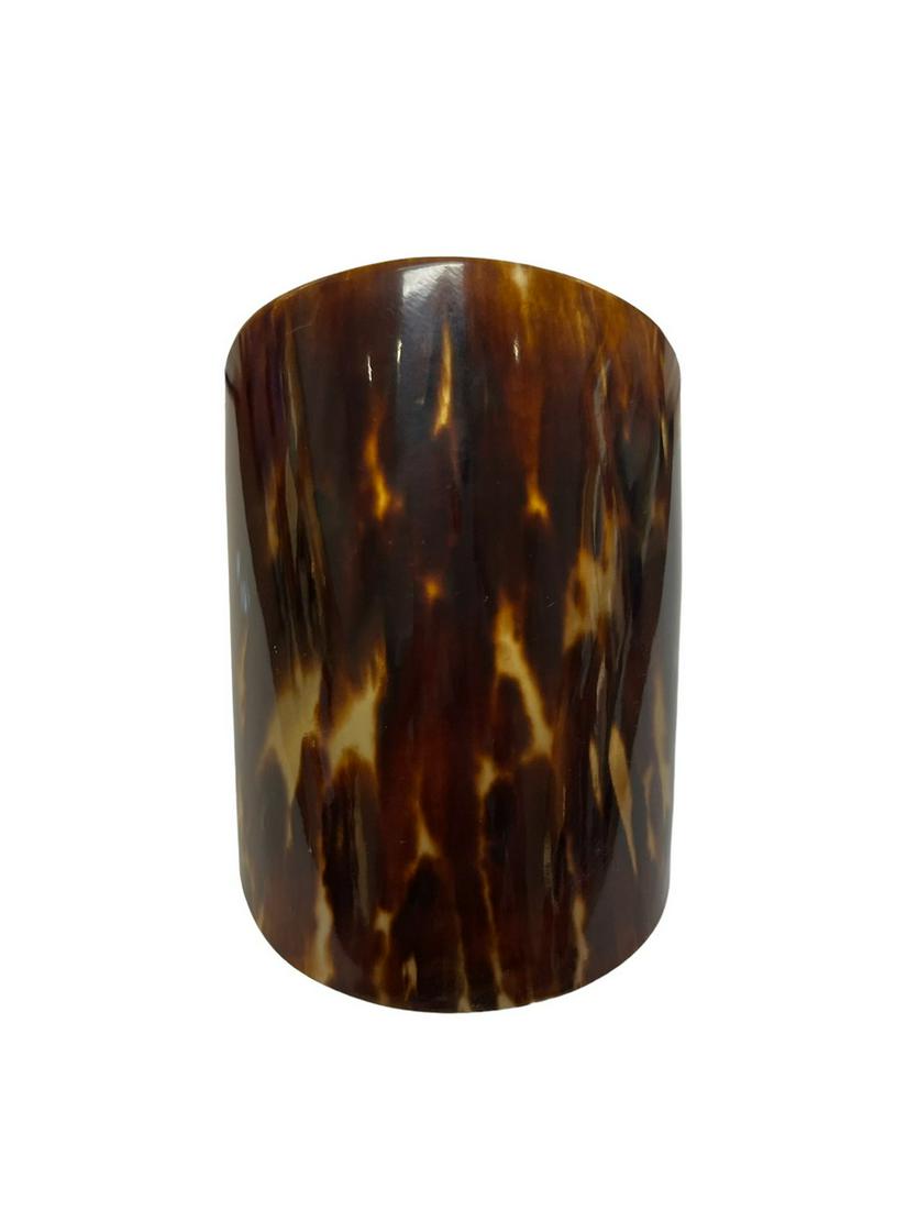 Authentic Victorian Tortoise Shell Cuff Bracelet (1 of 6)