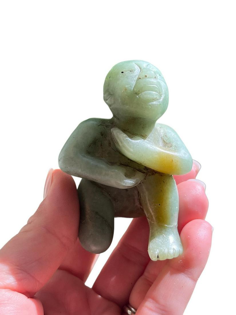 Pre-Columbian Jade Olmec (Possible Style) Carving (1 of 7)