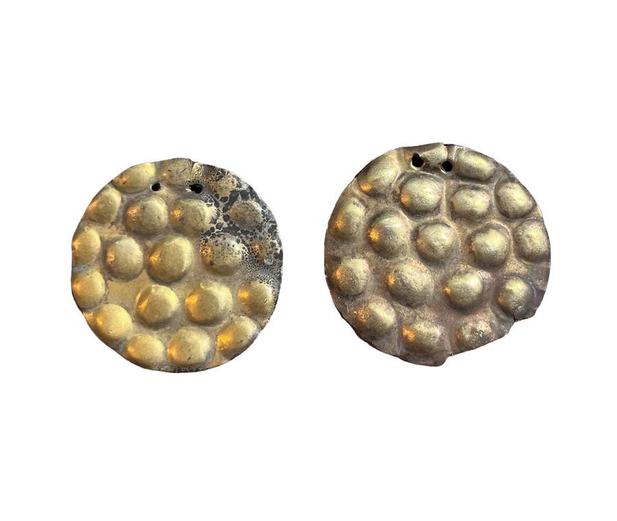 Pre-Columbian Chimu Gold Disc Pendants (1 of 4)