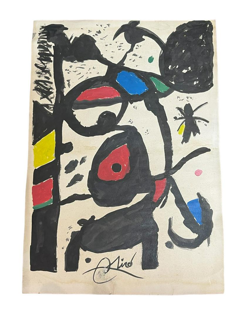 Miro Original Hand Drawing (1 of 4)