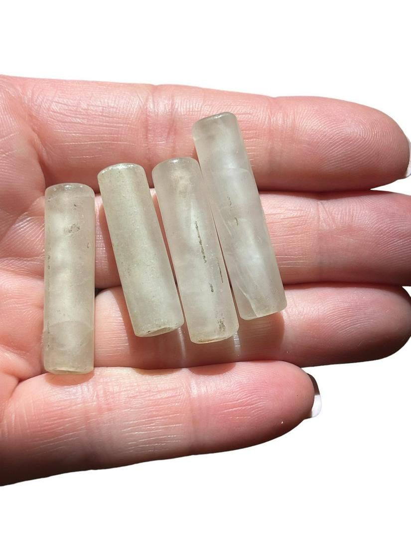 Pre-Columbian Tairona Quartz Beads, 4 (1 of 4)