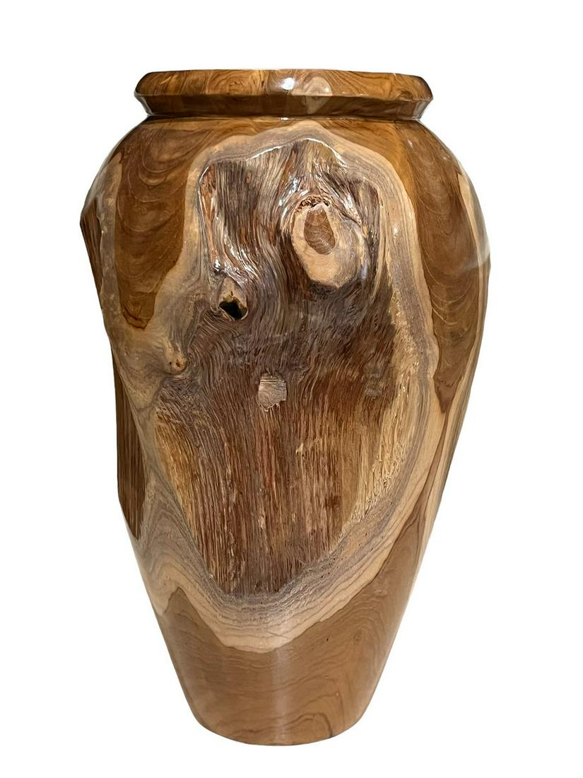 Teak Root Vase (1 of 4)