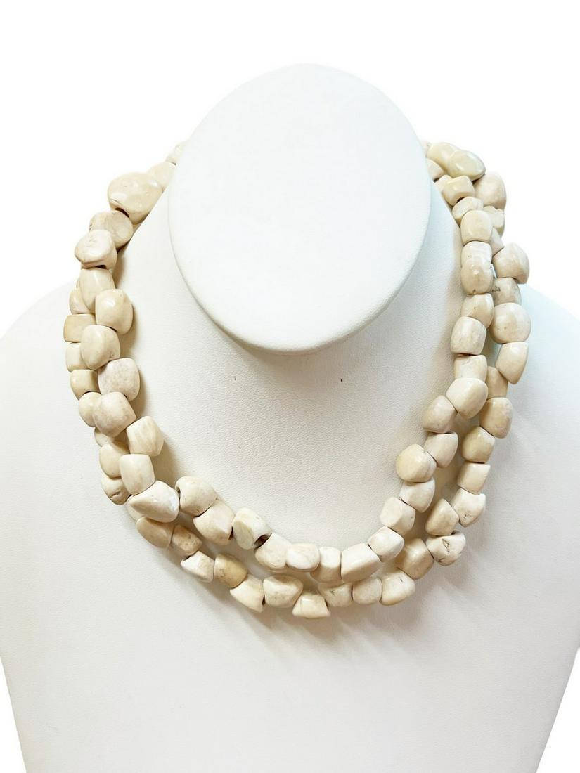 Pre-Columbian Tairona Shell Bead Necklace (1 of 6)