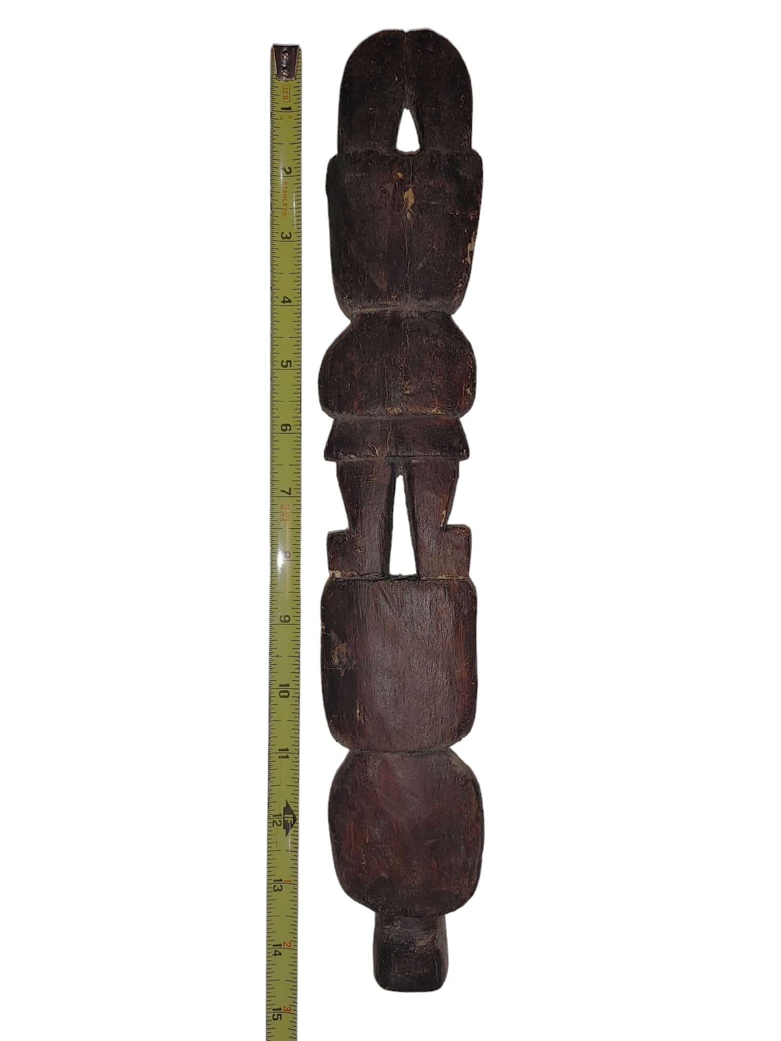Pre-Columbian Wood Carving with Inlay (1 of 2)