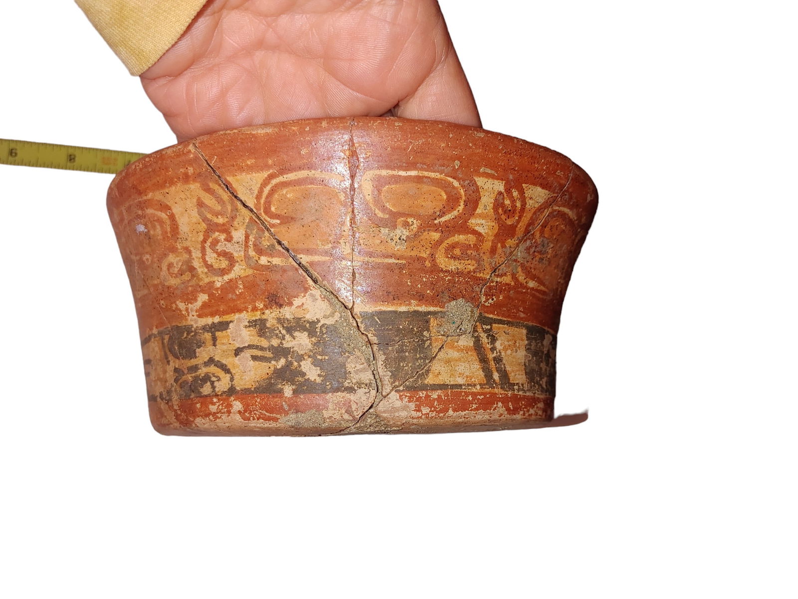 Pre-Columbian Mayan Polychrome Bowl (1 of 5)