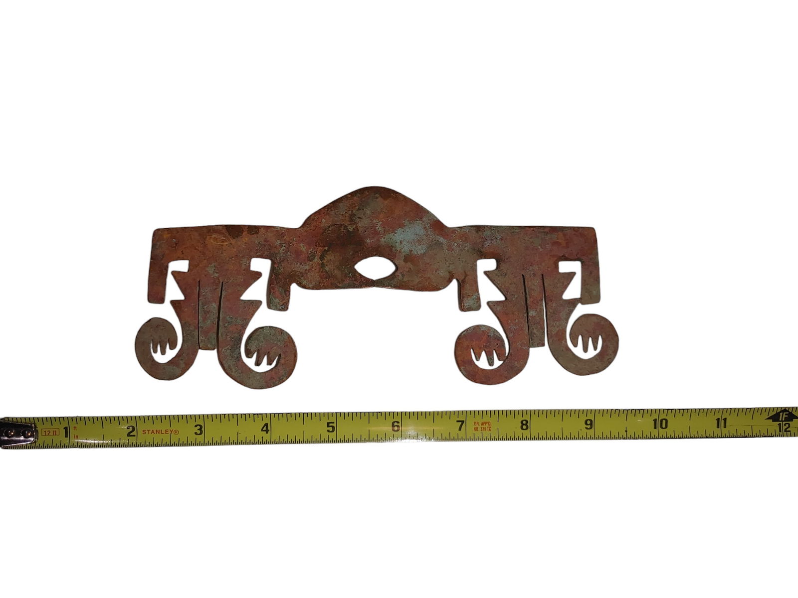 Pre-Columbian Copper Nose Piece (1 of 2)