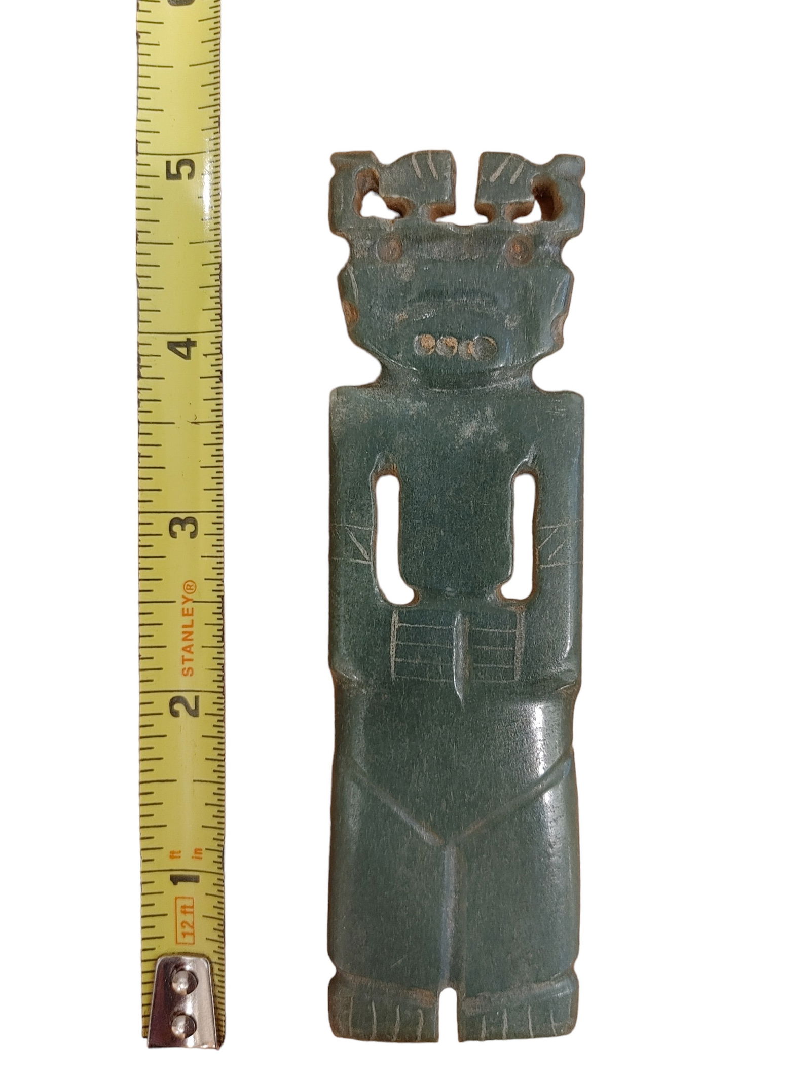 Pre-Columbian Jade Figure Pendant (1 of 4)
