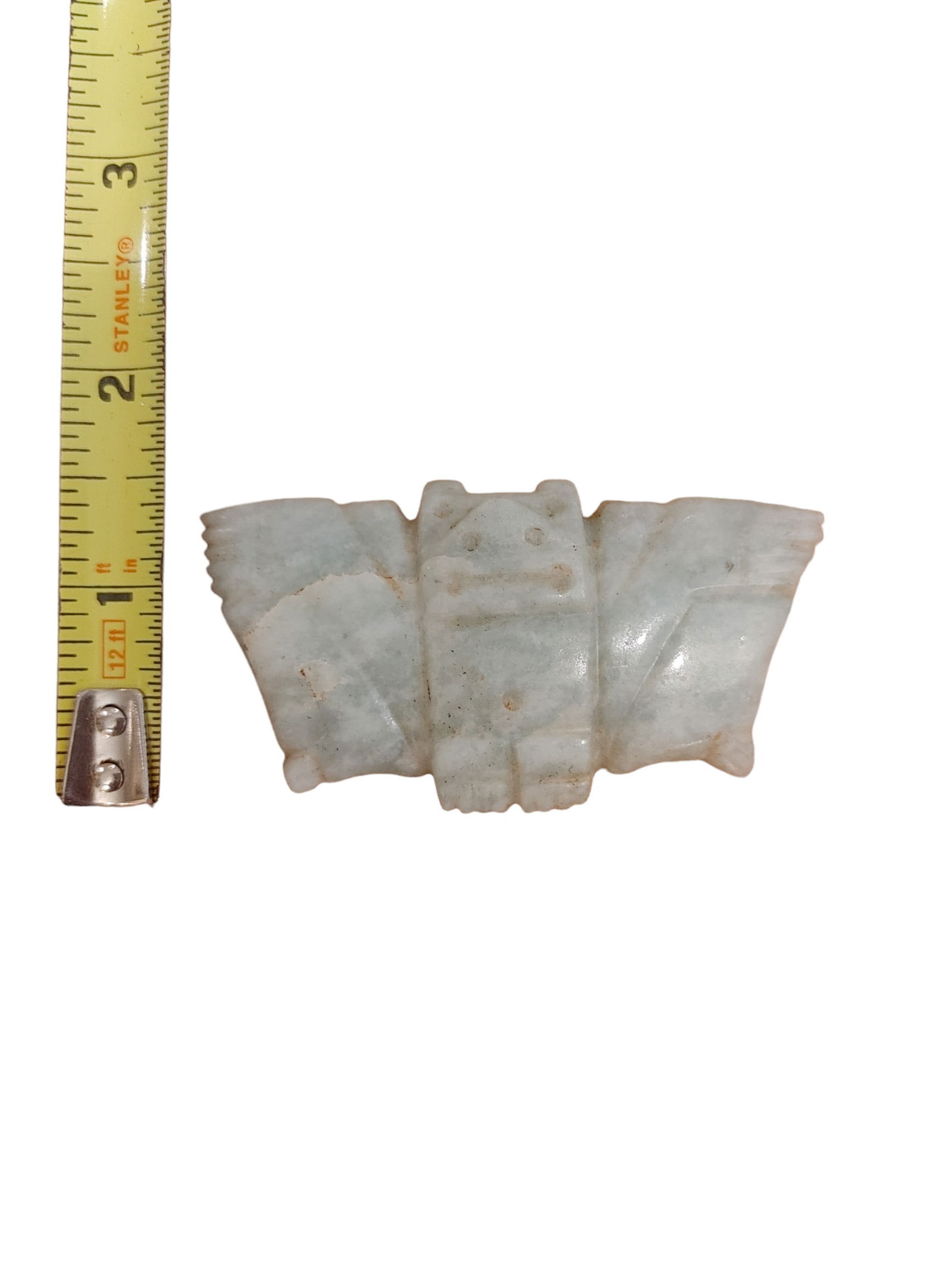 Pre-Columbian Jade Bat Pendant (1 of 4)