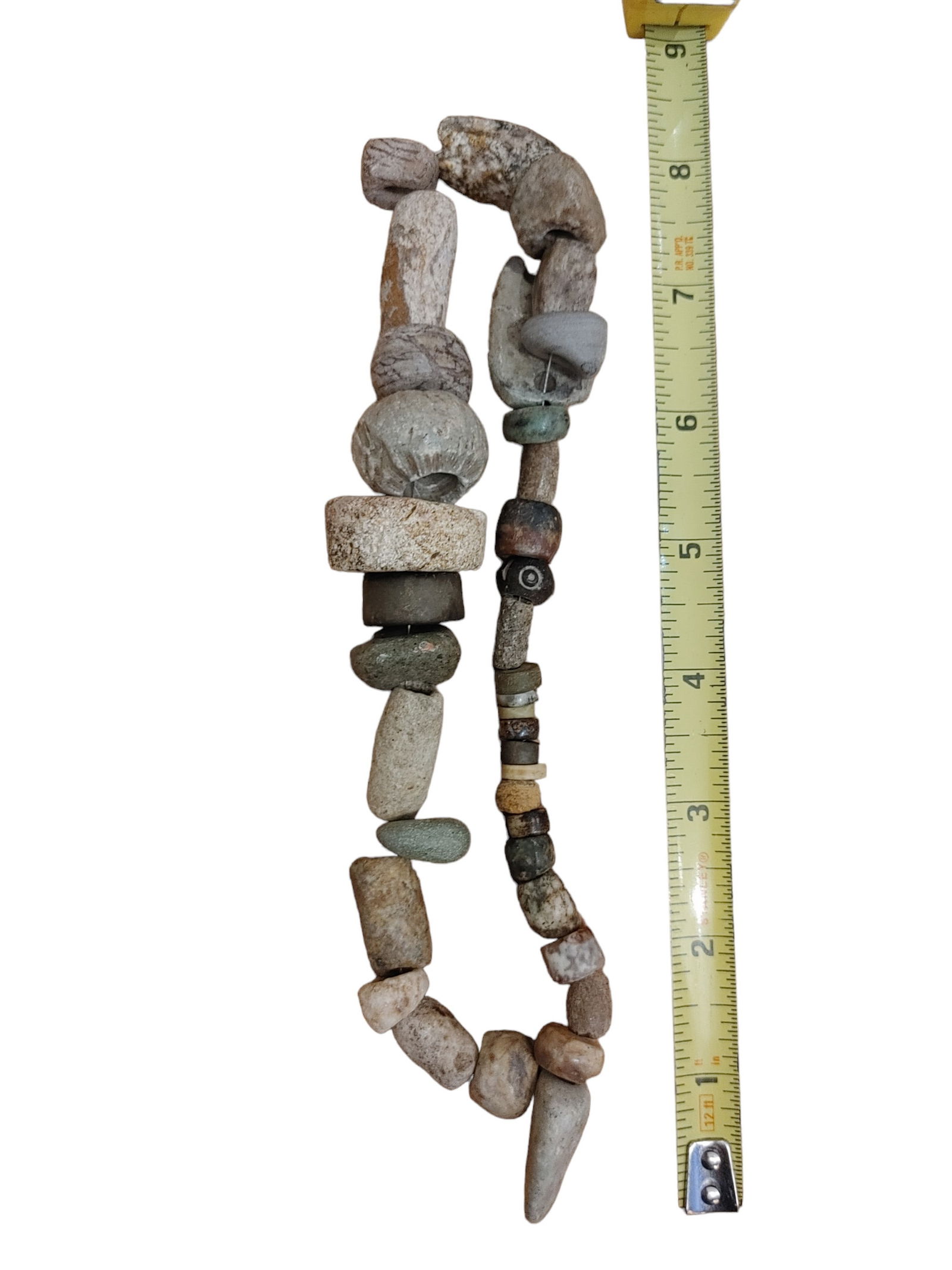 Pre-Columbian Jade and Stone Assorted Beads (1 of 1)