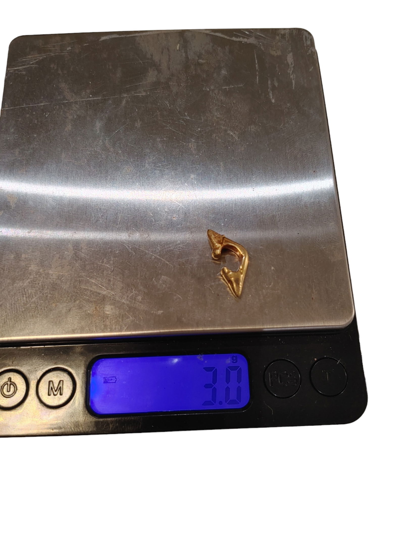 Pre-Columbian Gold Nose Ring (1 of 4)