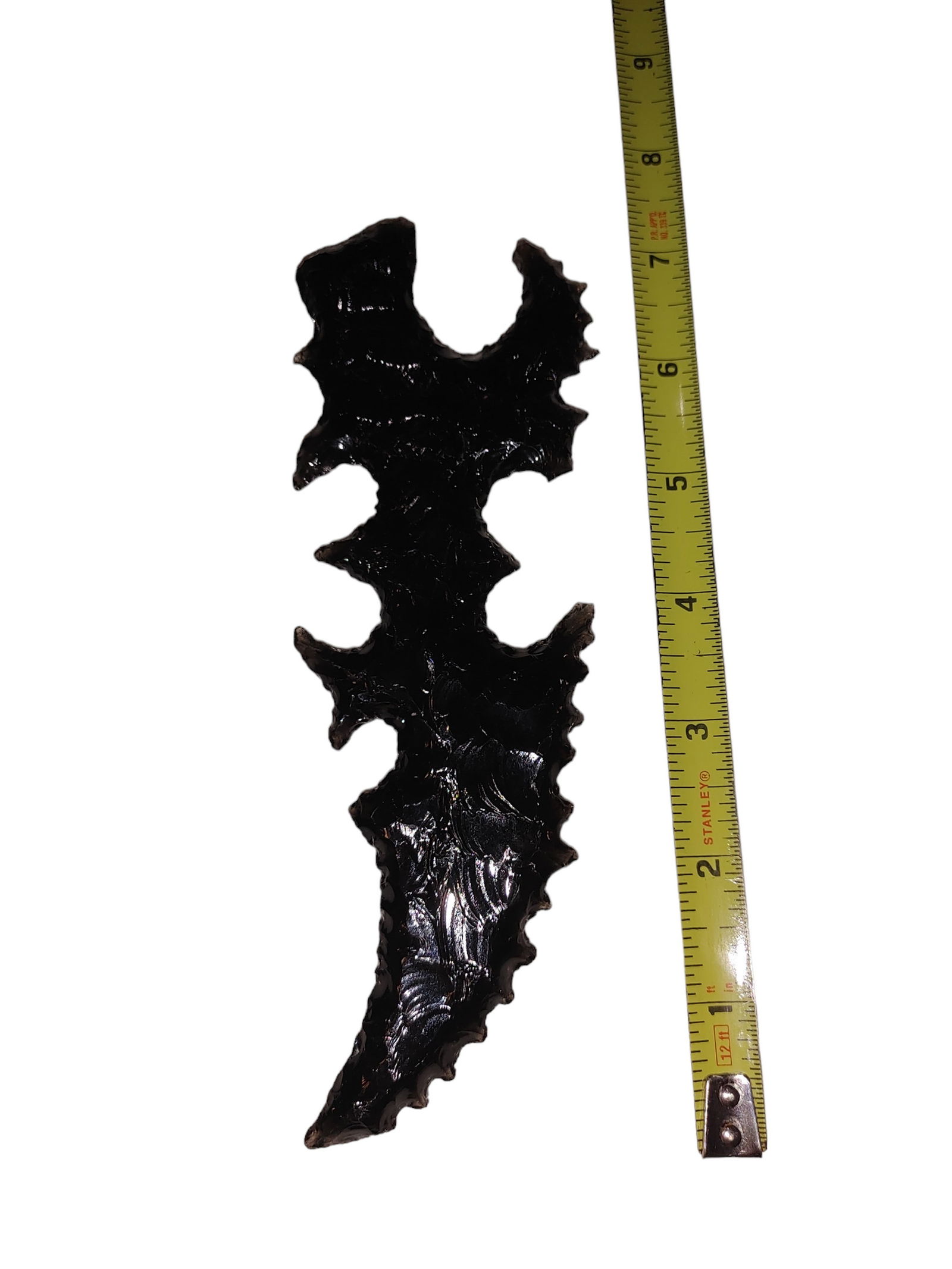 Pre-Columbian Style Obsidian Eccentric (1 of 3)