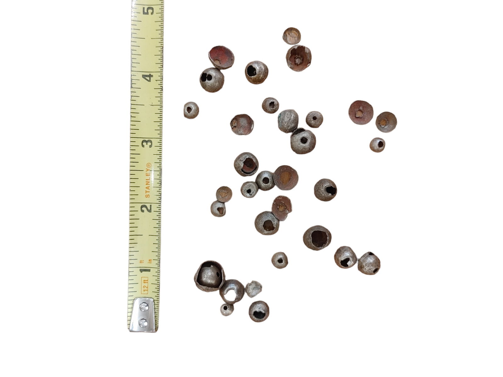 Pre-Columbian Silver Beads (1 of 3)