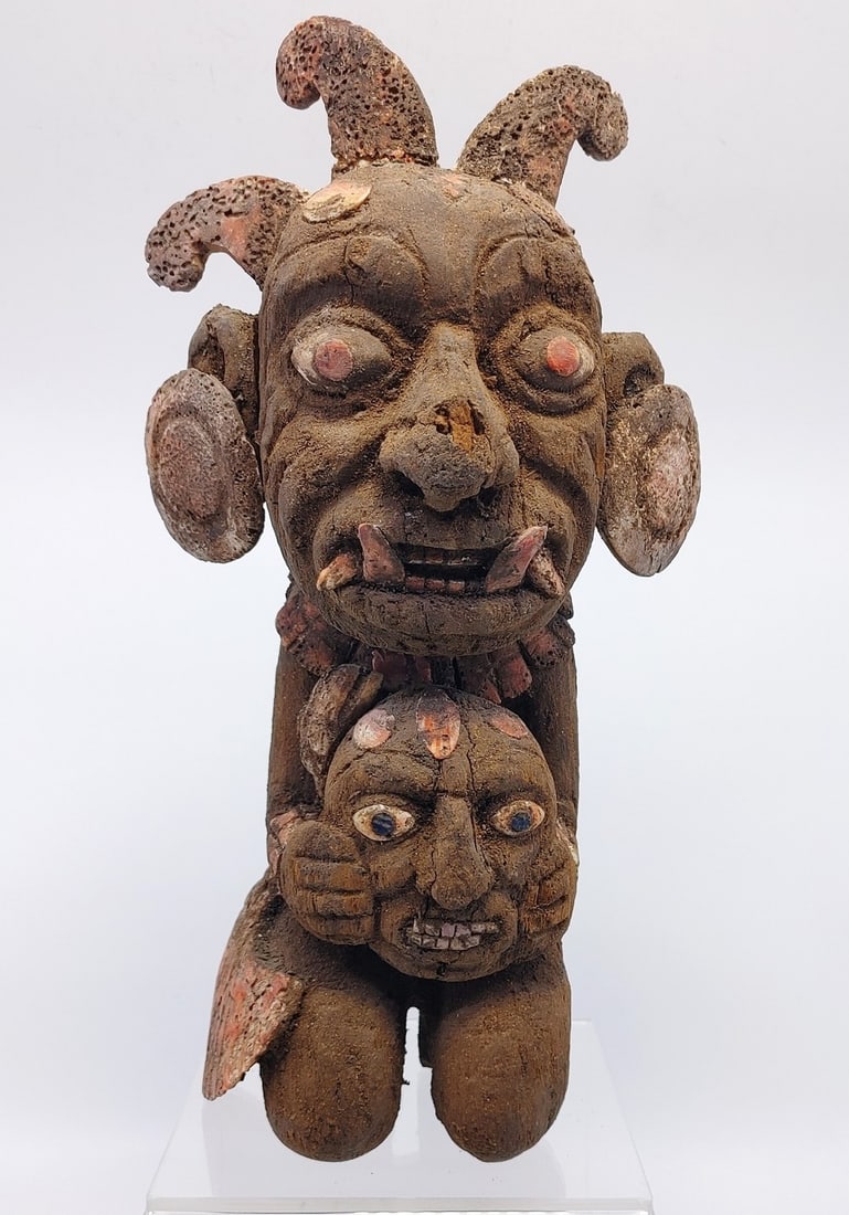 Pre-Columbian Wari Wood Idol Carving (1 of 11)