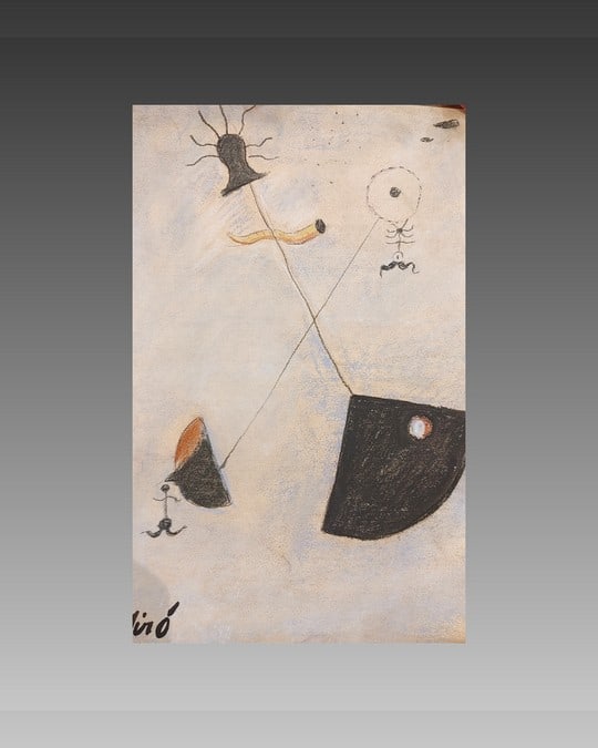 Miro Hand Drawing on Paper (1 of 5)