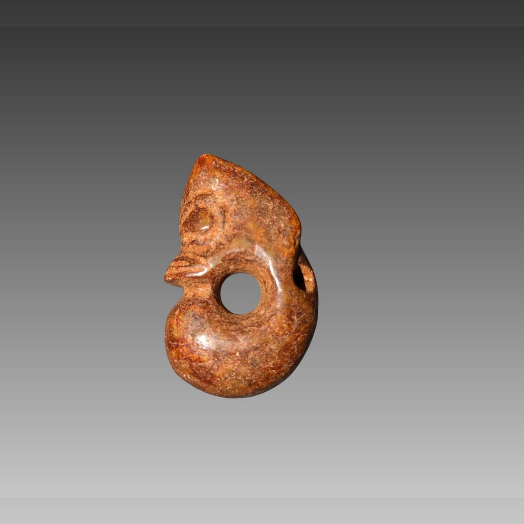 Ancient Rare Chinese Sun God Amulet (1 of 2)