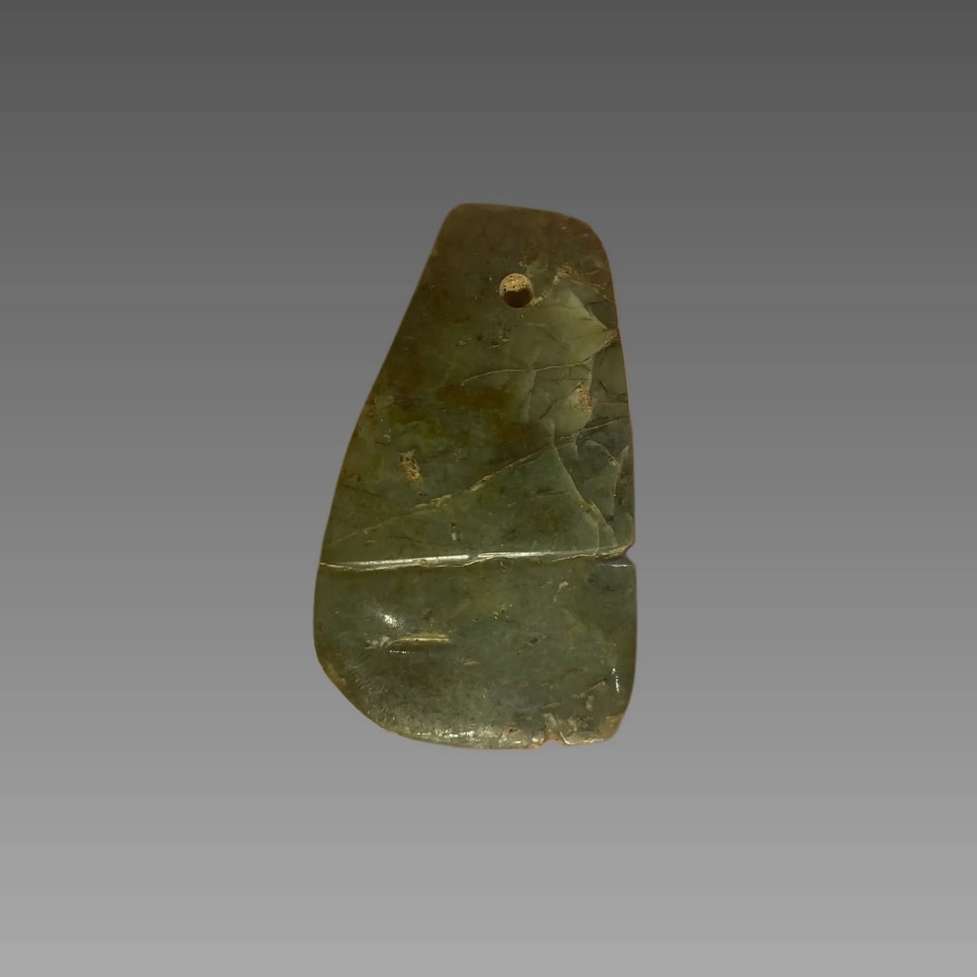 Pre-Columbian Jade Axe Pendant, Costa Rica (1 of 3)