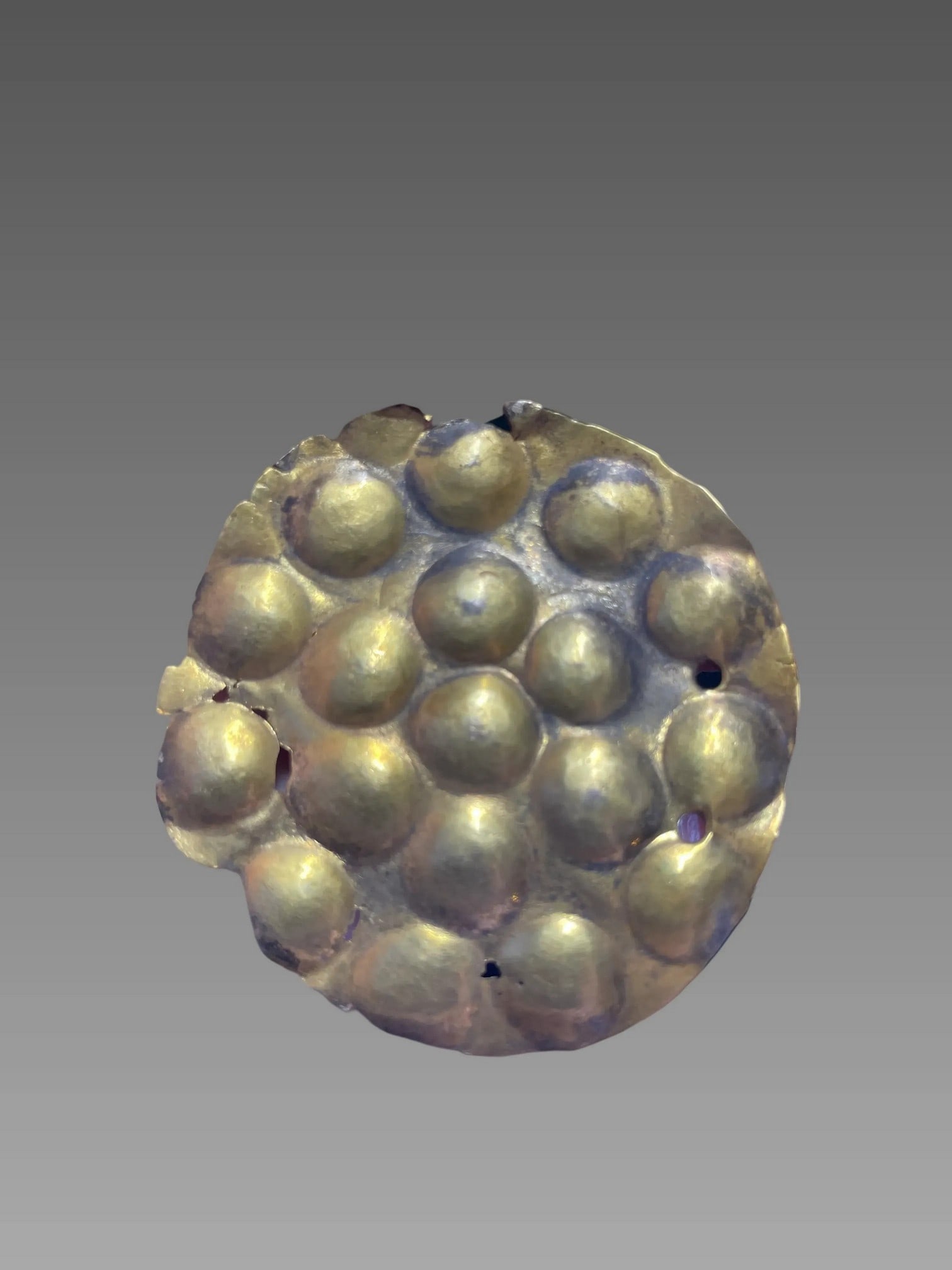 Pre-Columbian Chimu Gold Disc Pendant (1 of 3)