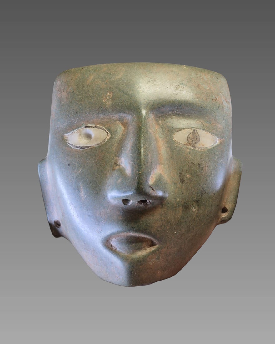 Pre-Columbian Olmec Stone Mask (1 of 5)