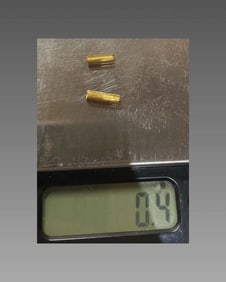 Pre-Columbian Gold Tube Beads
