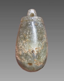 Pre-Columbian Jade Pendant Bead