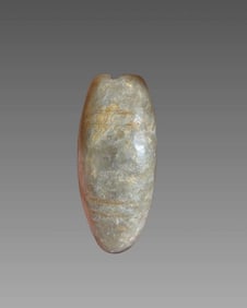 Pre-Columbian Jade Pendant Bead