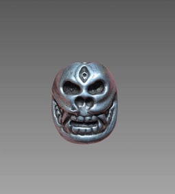 Antique Tibetan Maskette Pendant