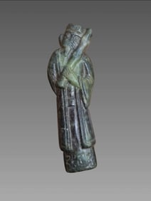 Ancient Jade Scholar Amulet