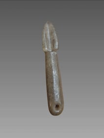 Ancient Jadeite Carved Pendant