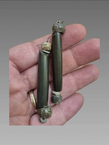 Pre-Columbian Mayan Jade Assemblage