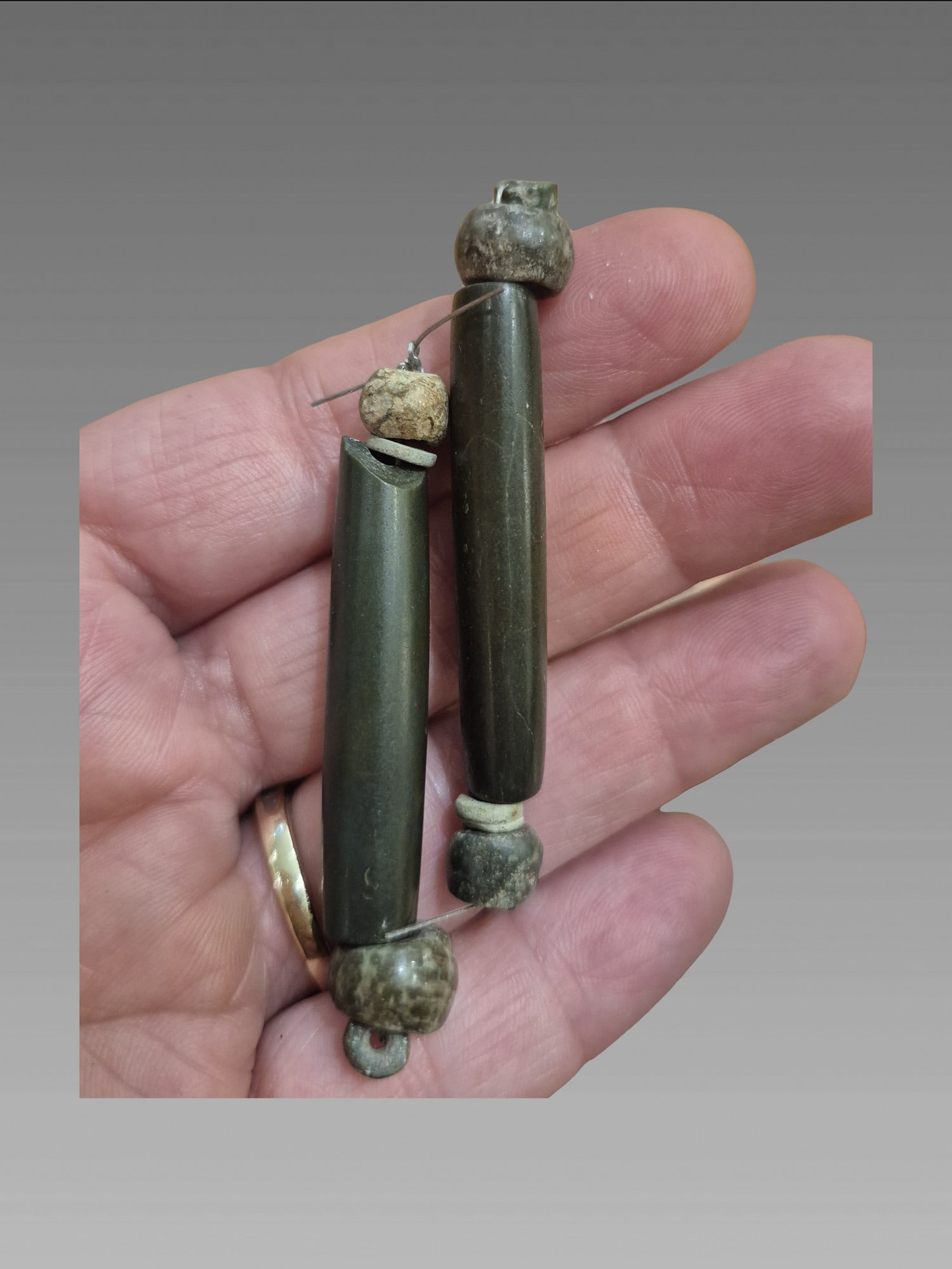 Pre-Columbian Mayan Jade Assemblage (1 of 5)