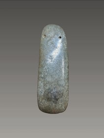 Pre-Columbian Jade Celt Pendant Costa Rica