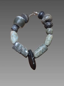 Pre-Columbian Mayan Jade Bead Collection