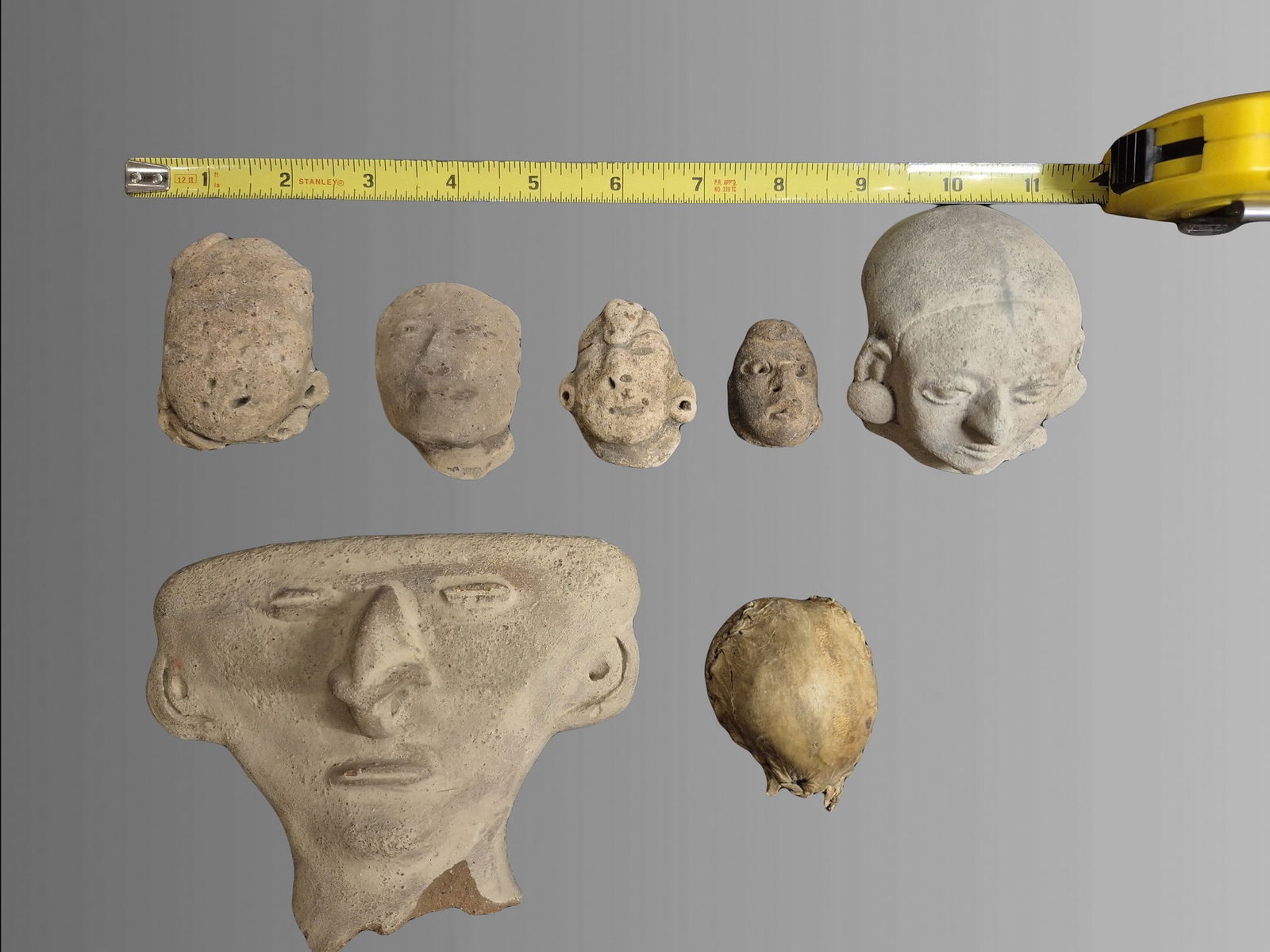 Pre-Columbian Clay Fragment Collection (1 of 1)
