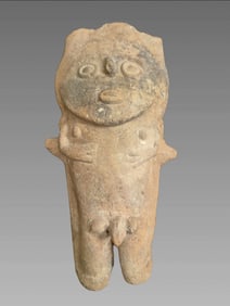Pre-Columbian Clay Effigy Figure