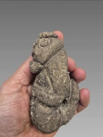Pre-Columbian Stone Effigy Carving
