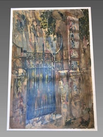 Alexander Zlotnik Serigraph "Gates", Signed