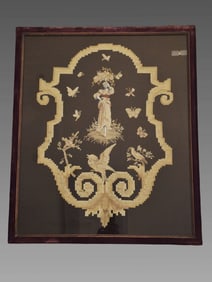 Antique Needlepoint from Palette de Rubens Cannes