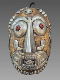 Antique Tibetan Budest Turtle Shell Capalla