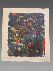 Vintage Havanna Cuba Art 1966 Signed By Artist