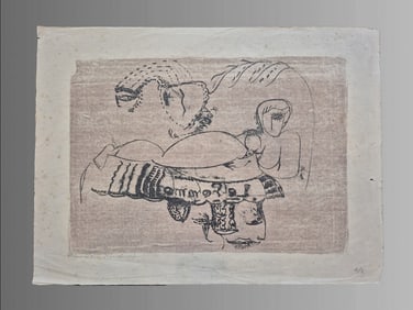 Vintage Mid-Century Art From Havanna Cuba