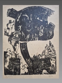 Vintage Signed Art Havanna Cuba